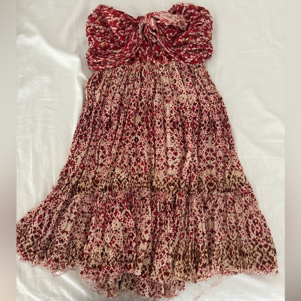 Free people strapless dress